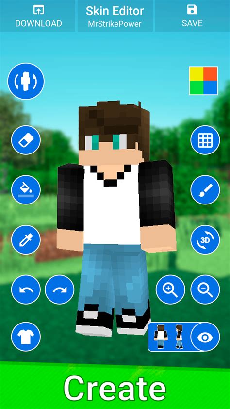 editor de skins de minecraft|64x64 minecraft skin editor.